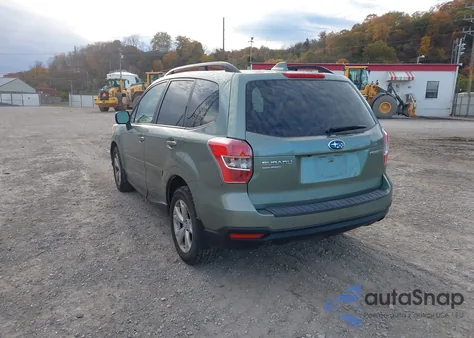 2016 Subaru Forester 2.5I Premium z USA, uszkodzony, nr VIN JF2SJADC7GG501664